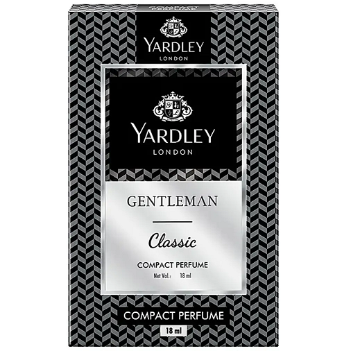 Yardley London Compact Perfume for Men - Gentleman Classic, 18ml