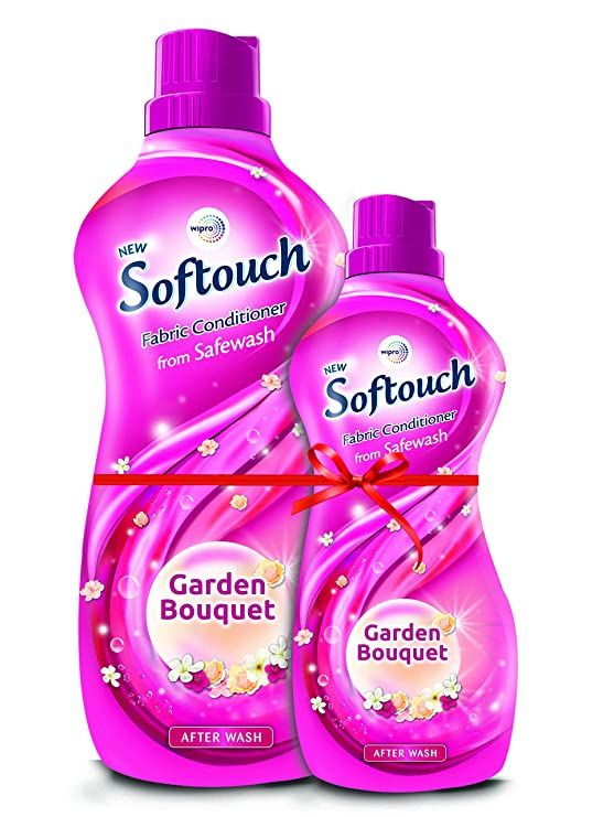 Softouch After Wash Fabric Conditioner Pink - Garden Bouquet, 860ml + 220ml
