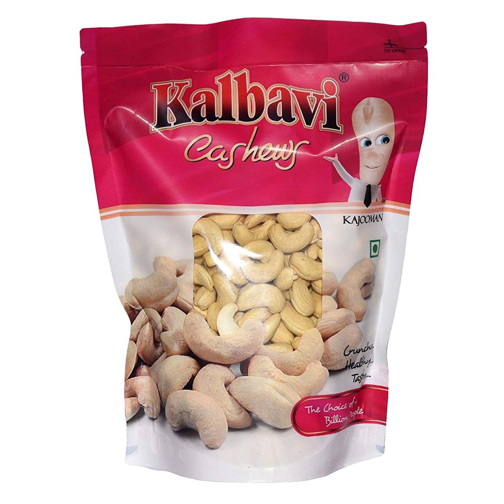 Kalbavi Cashews Wholes Regular, 500g