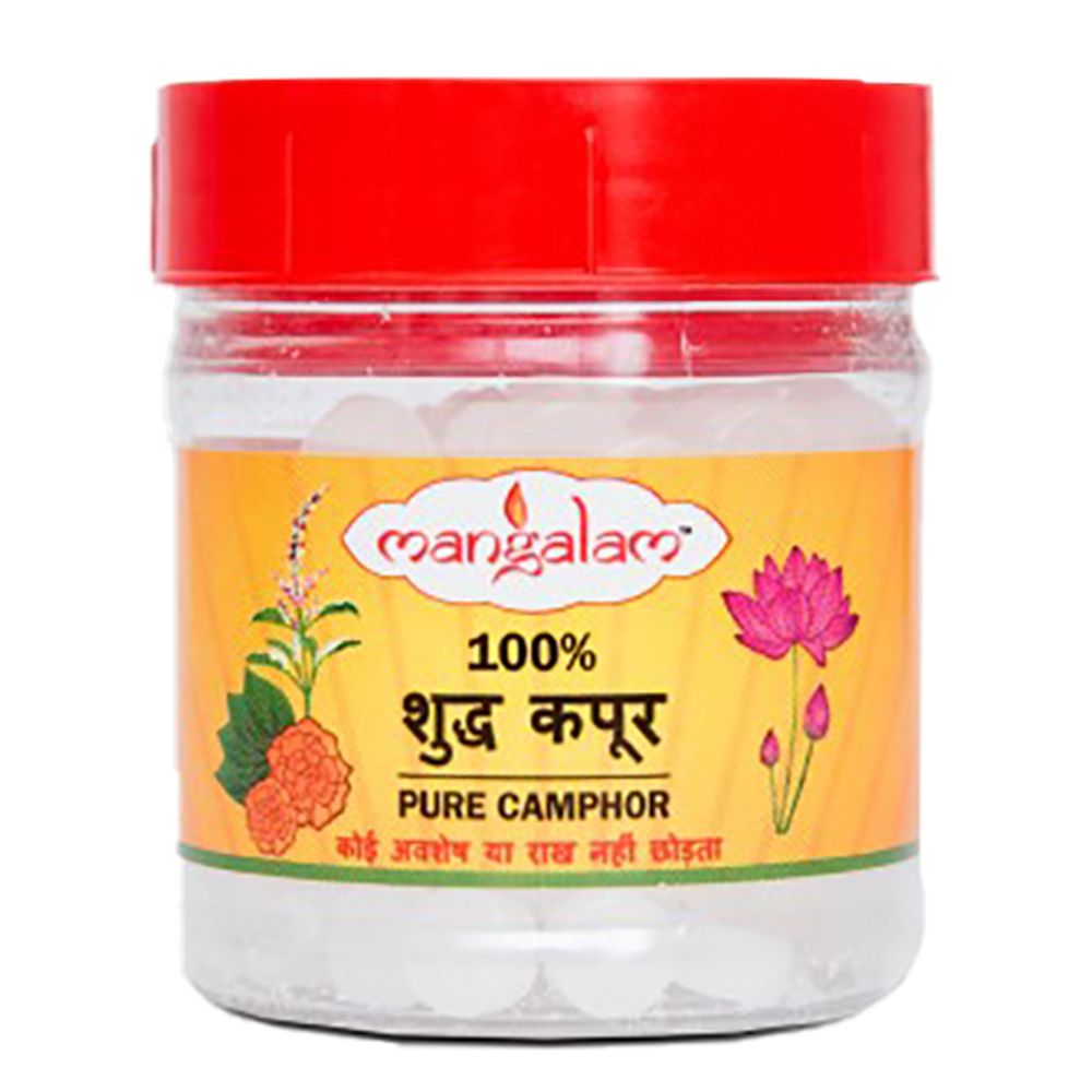 Mangalam Pure Camphor Jar, 50g