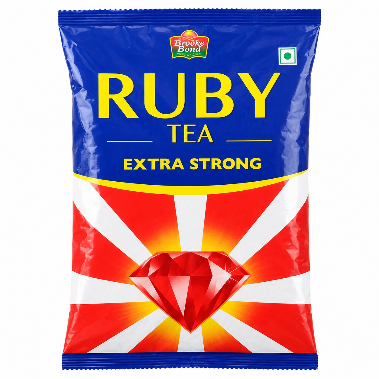 Brooke Bond Ruby Dust Tea Poly Pack - Extra Strong, 500g