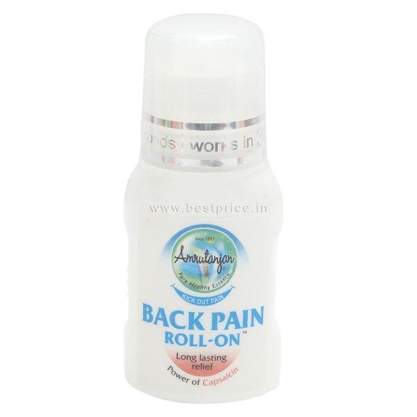 Amrutanjan Back Pain Roll-on, 50ml