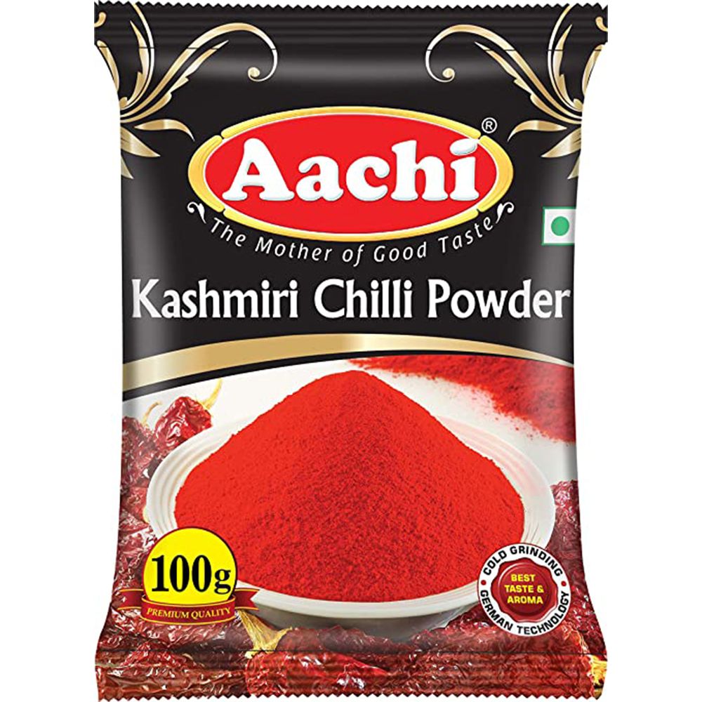 Aachi Kashmiri Chilli Powder Pouch, 100g