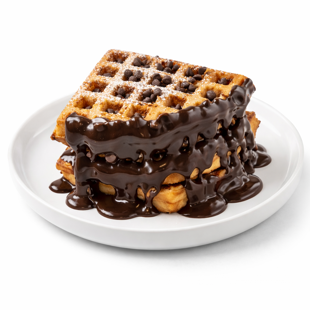 Chocolate Overloaded Waffle, 1pc