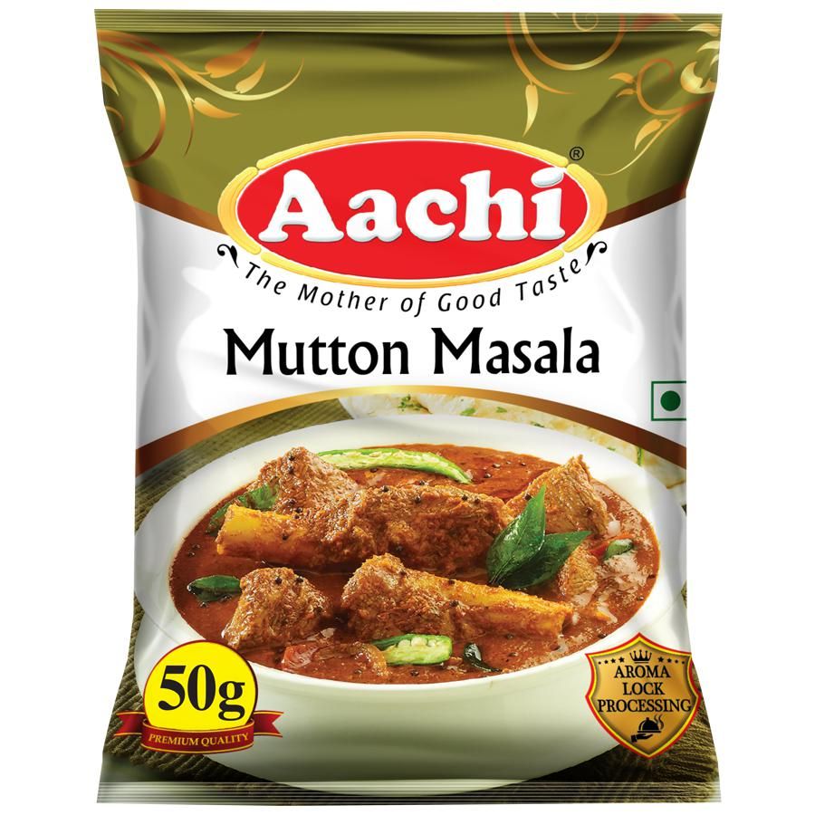Aachi Mutton Masala Powder Pouch, 50g