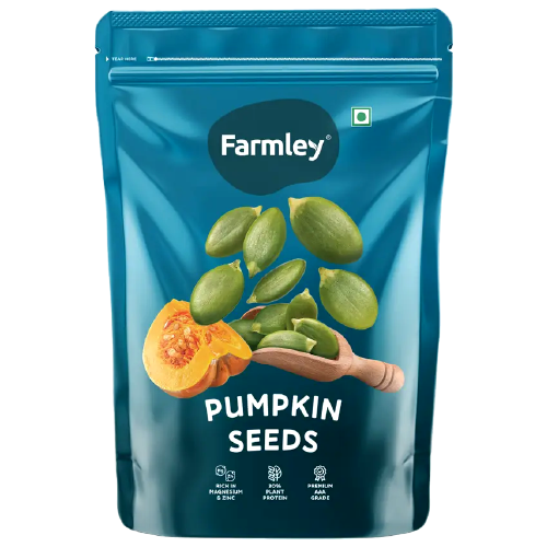 Farmley Premium Pumpkin Seeds Standy Pouch, 200g