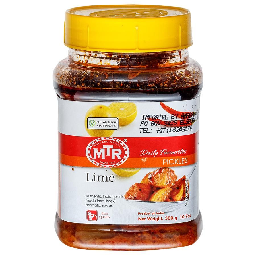 MTR Pickle PET Bottle - Lime, 300g