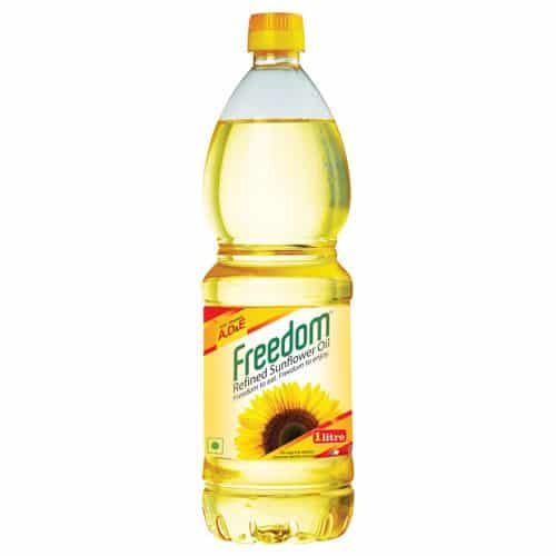 Freedom Refined Sunflower Oil PET Bottle, 1L