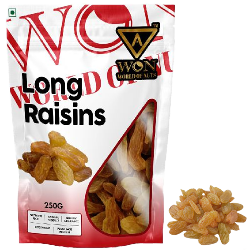 A Won Long Raisins Pouch, 250g