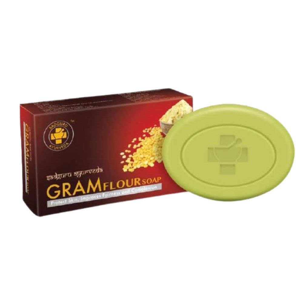 Sadguru Ayurveda Bath Soap - Gram Flour, 75g
