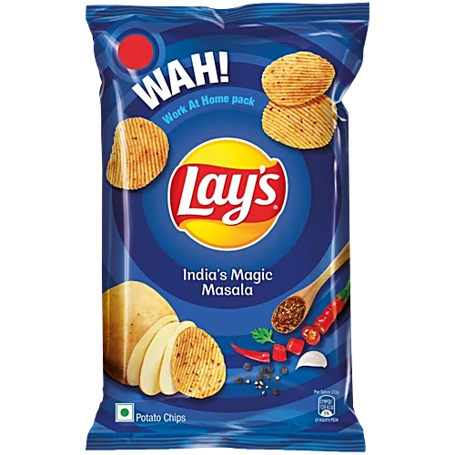Lays Potato Chips - India's Magic Masala, 82g