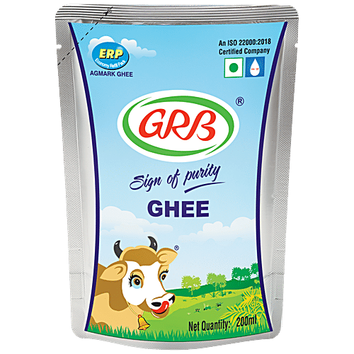 GRB Ghee Pouch, 200ml