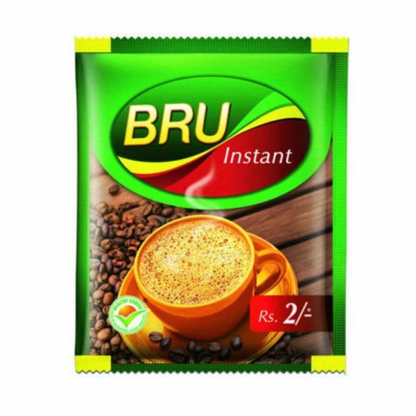 Bru (Rs.2) 100% Instant Coffee Powder Sachet, 1.2g