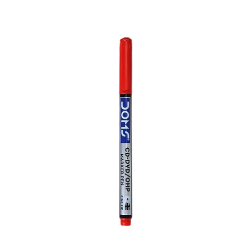 Doms Marker Pen - Red, 1pc