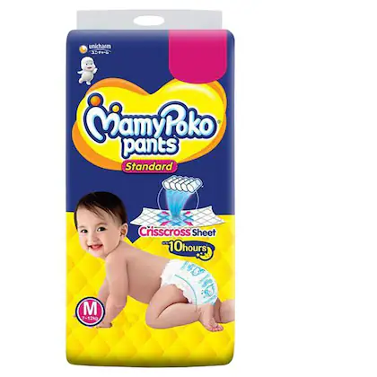MamyPoko Standard Style Diaper Pants - M, 30pcs