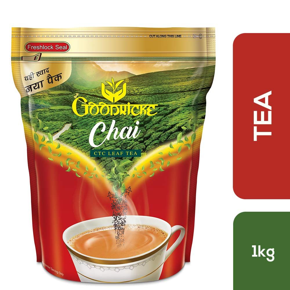 Goodricke Strong CTC Leaf Tea Pouch, 1kg