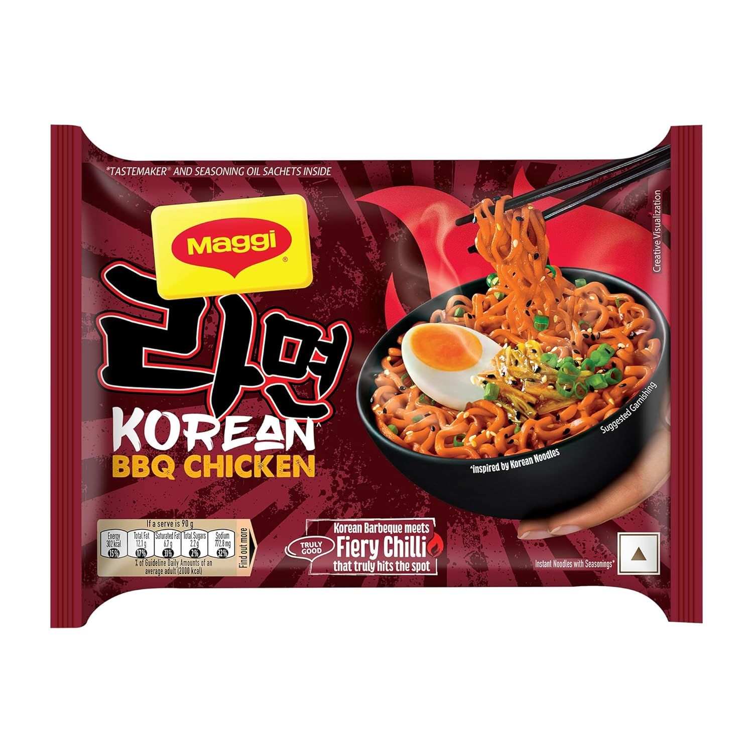 Maggi Instant Noodles - Korean BBQ Chicken, 90g