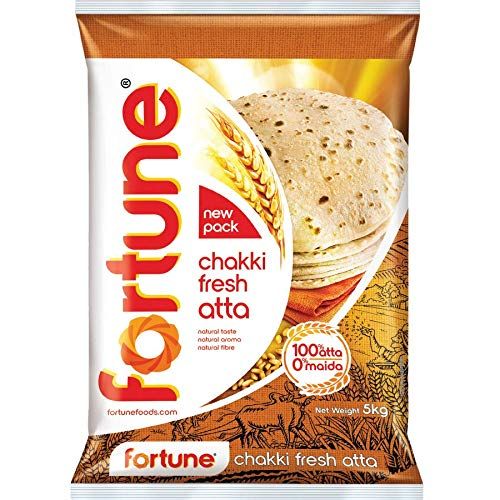 Fortune Chakki Fresh Atta, 4.5kg
