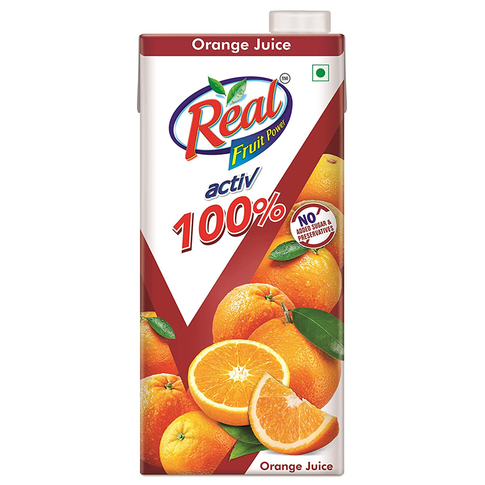 Real Activ Fruit Juice - Orange Citrus, 1L