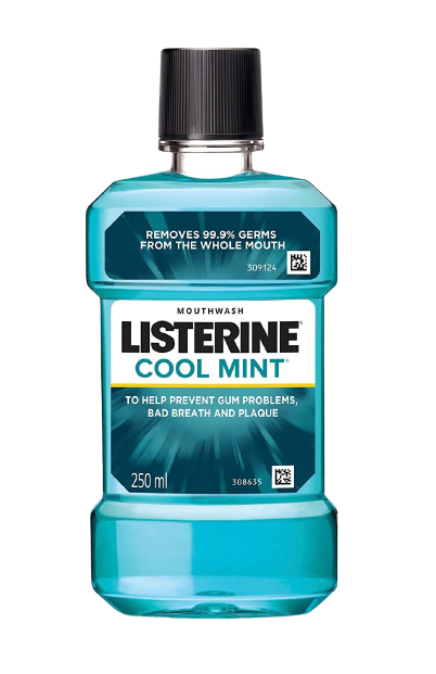 Listerine Cool Mint Mouth Wash, 250ml