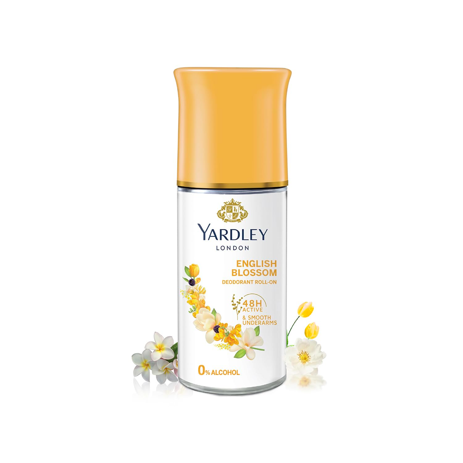 Yardley London Deodorant Roll On - English Blossom, 50ml