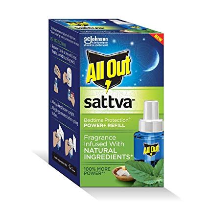 All Out Bedtime Protection Refill - Sattva, 45ml