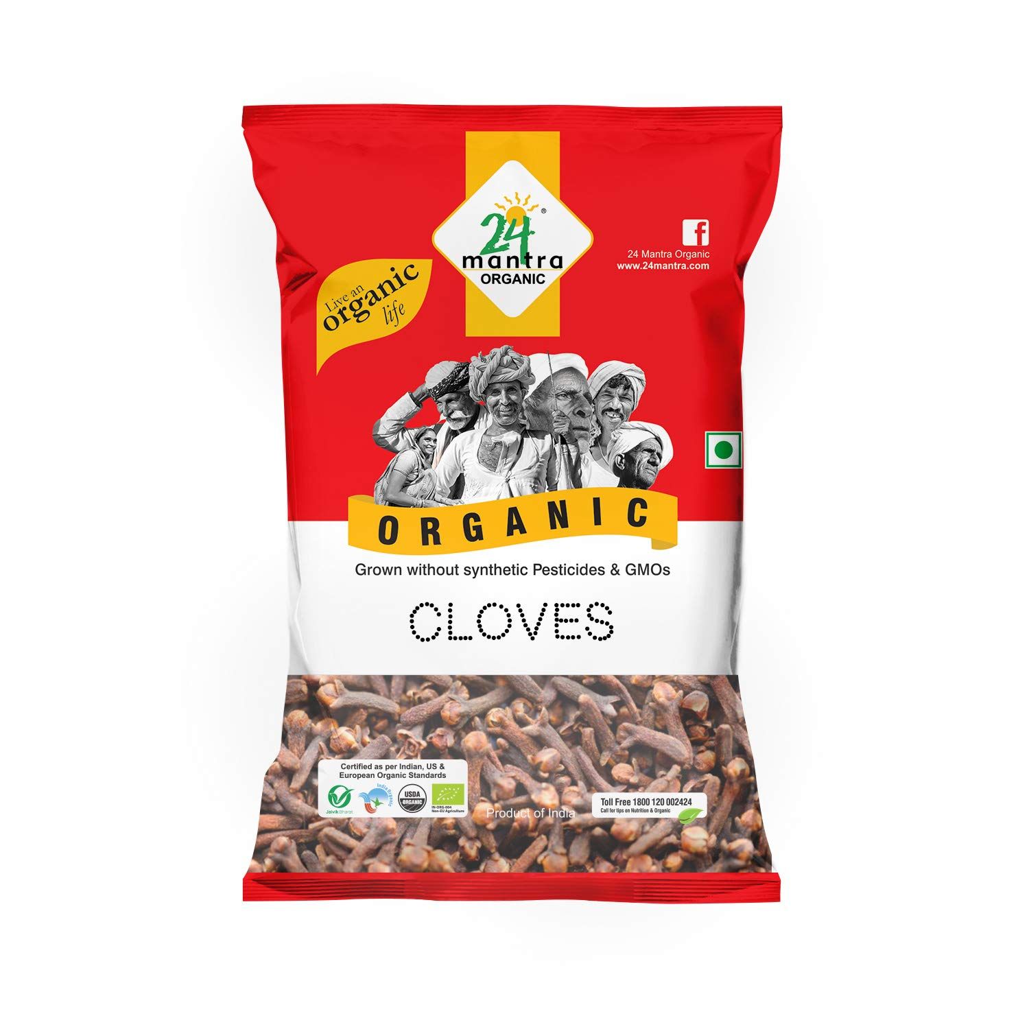 24 Mantra Organic Cloves, 50g