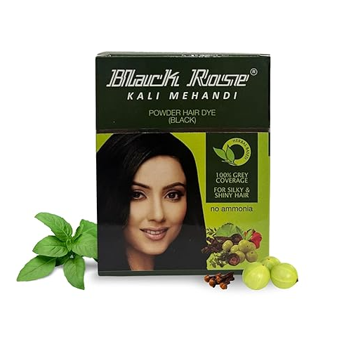 Black Rose Kali Mehandi Carton - Black, 50g