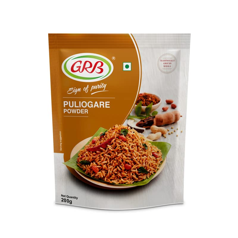 GRB Puliyogare Powder Pouch, 200g