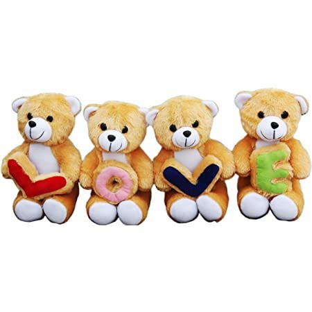 Soft Toy - Love Teddy (5 Inch)
