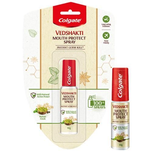 Colgate Vedshakti Mouth Protect Spray, 10ml