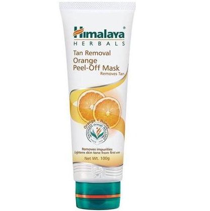 Himalaya Tan Removal Peel Off Mask - Orange, 100g
