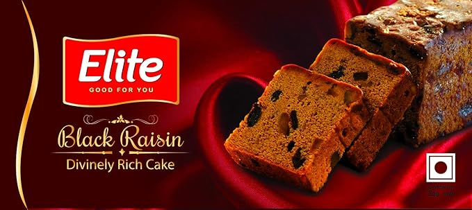 Elite Cake Pouch - Black Raisin, 150g