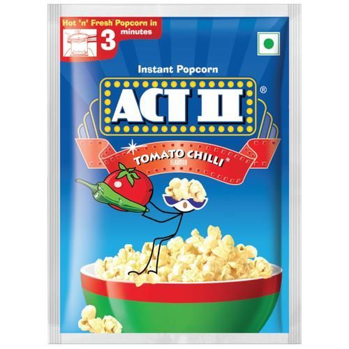 ACT II Instant Popcorn - Tomato Chilli, 59g