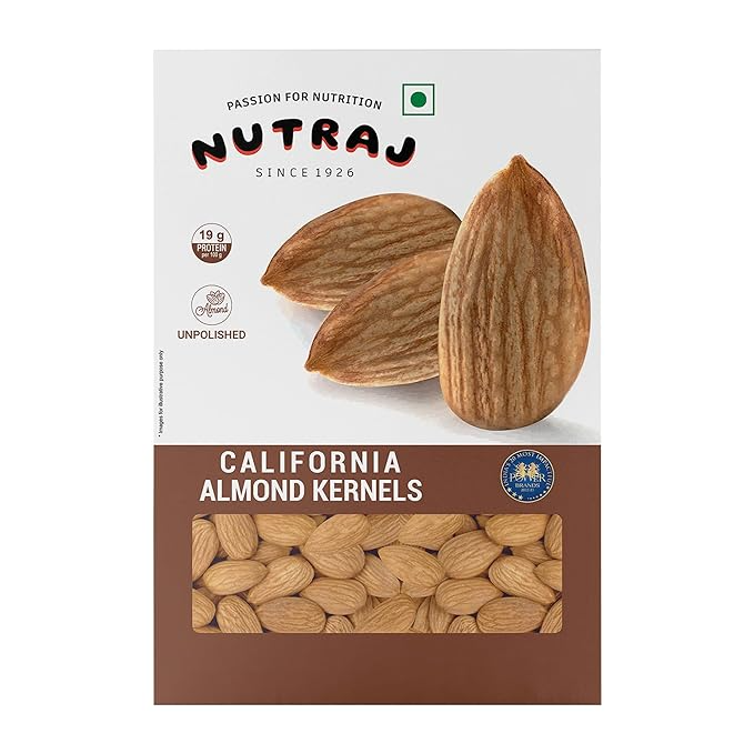 Nutraj California Almonds, 200g