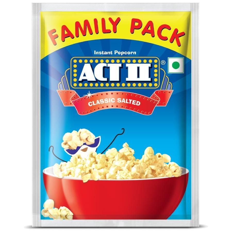 Act II Popcorn Sachet - Classic Salted, 120g