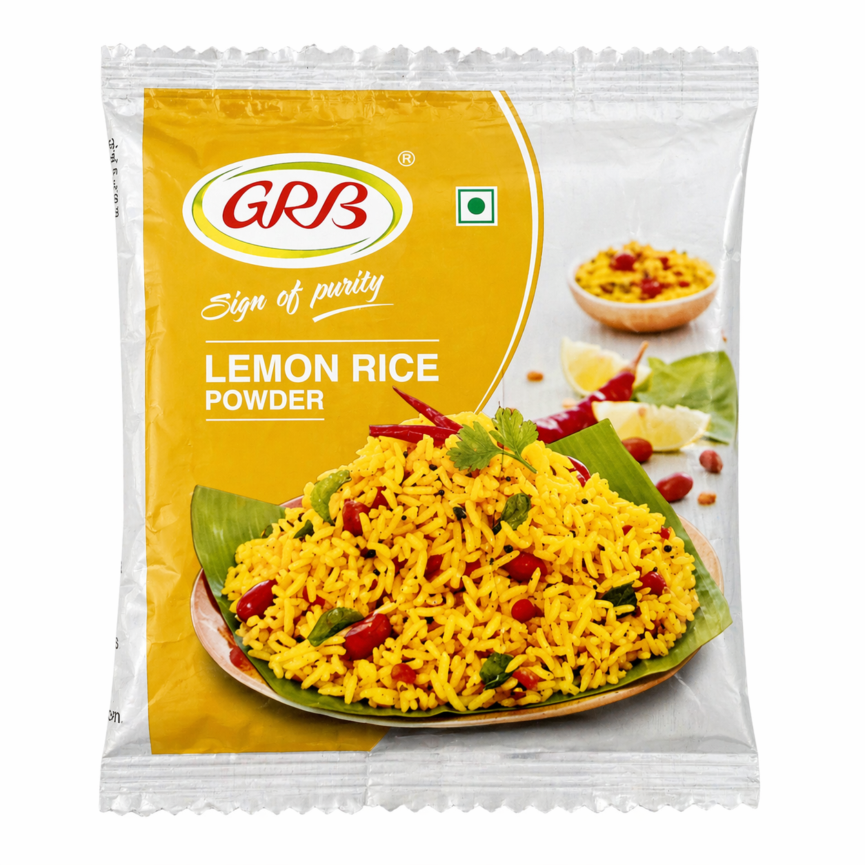 GRB Lemon Rice Powder Pouch, 15g