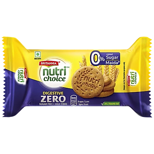 Britannia Nutrichoice Digestive Zero Biscuits, 91.7g