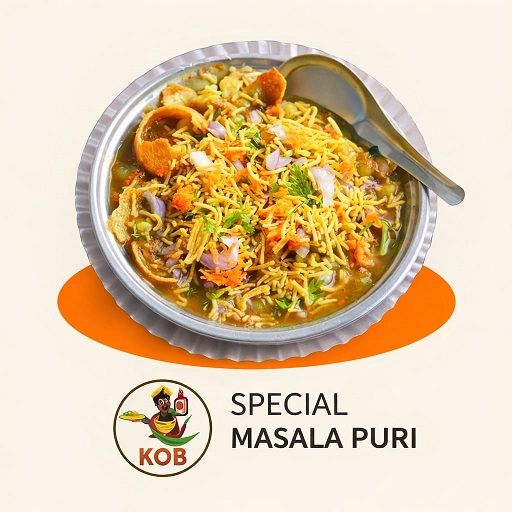 King of Bangarpet - Special Masala Puri, 1 Plate