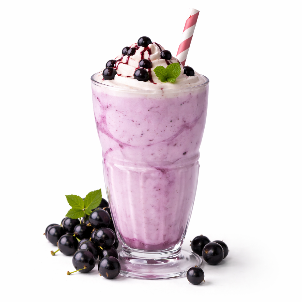 Blackcurrant Milkshake - Regular, 1 Glass