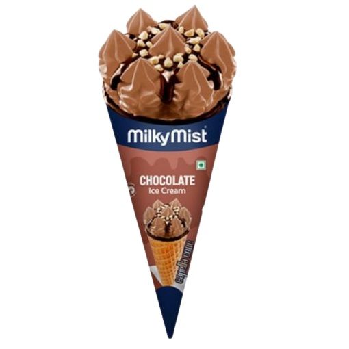Milky Mist Capella Cone Ice Cream - Chocolate, 90ml