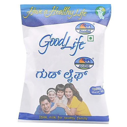 Nandini Good Life Toned Milk Tetra Pack, 180ml