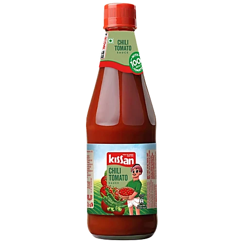 Kissan Sauce Bottle - Chilli Tomato, 500g