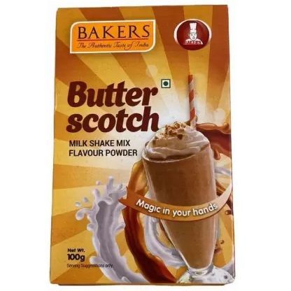 Bakers Butter Scotch Milk Shake Powder Mix, 100g