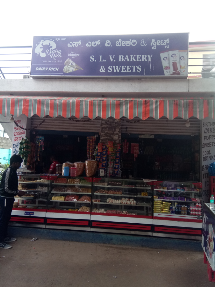 SLV bakery &sweets Vinyakanagara raymbo gym