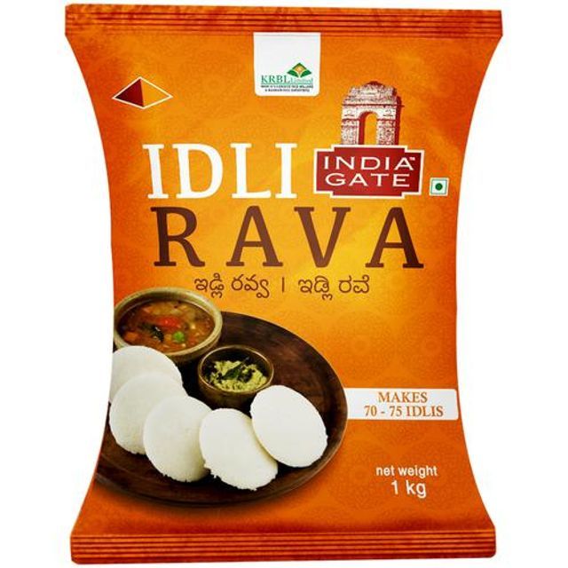 India Gate Idli Rava / Sooji Pouch, 1kg