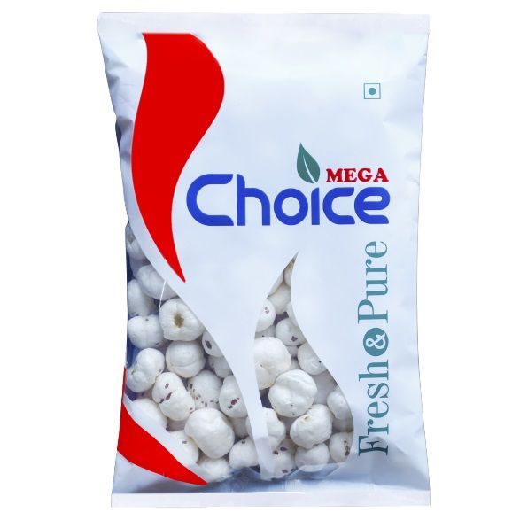 Mega Choice Fresh & Pure Phool Makhana Pouch, 100g
