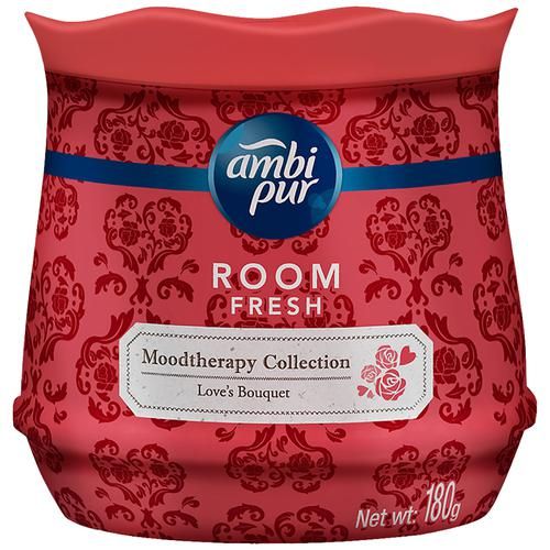 Ambipur Mood Therapy Collection Room Fresh Gel - Love's Bouquet, 180g