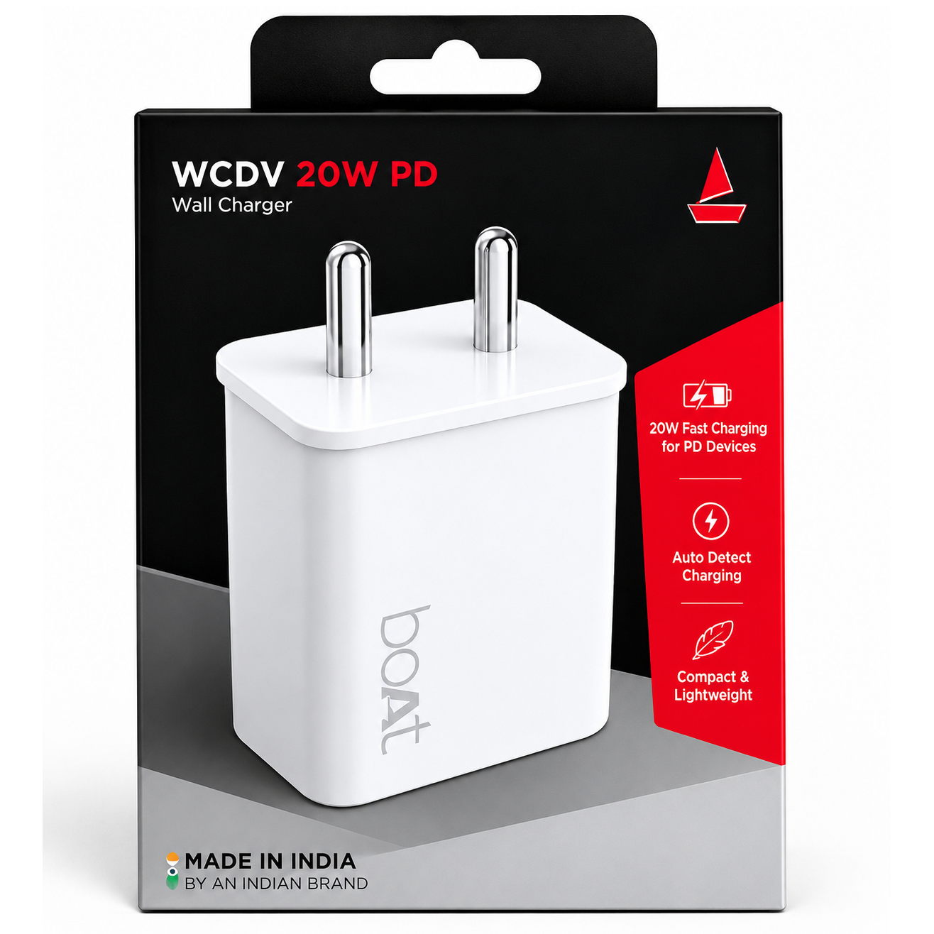 boAt | WCDV | Wall Charger PD (20W)