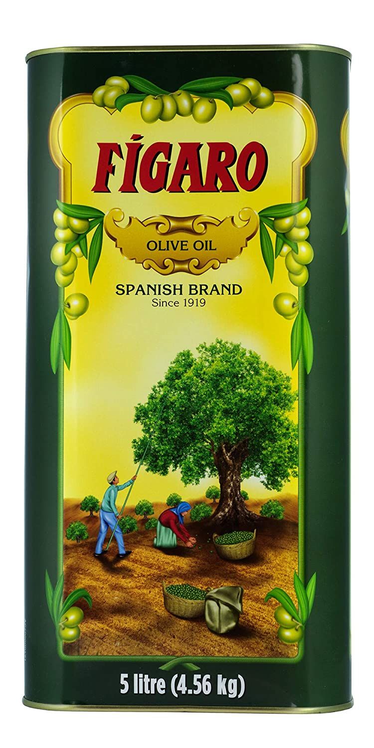 Figaro Pure Olive Oil Can, 5L